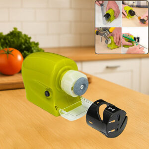 Cordless Motorized Knife Blade Sharpener Tool (Battery Op...