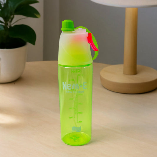 Plastic Dual Function Sports Water Bottle with Built-in...