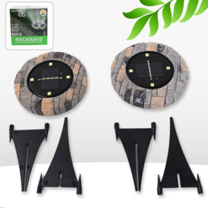 Disk Lights Slate – Heavy Duty Outdoor Solar...