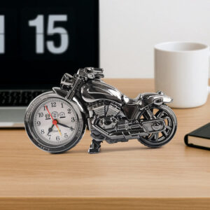 Motorcycle Alarm Clock, Motor Table Clock for Home...