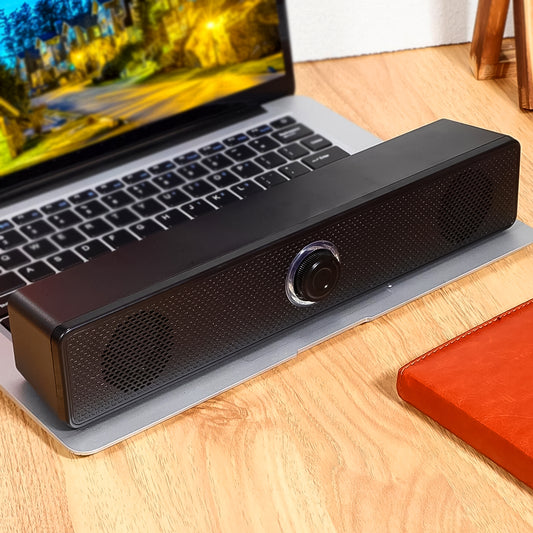 Desktop, Computer Speaker, Wired Plug and Play USB...