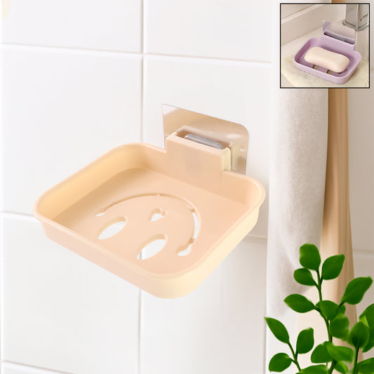 Self Adhesive Wall Mounted Soap Dish Holder (1...