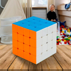 Small Puzzles Cubes 4×4×4 High Speed Sticker Less...