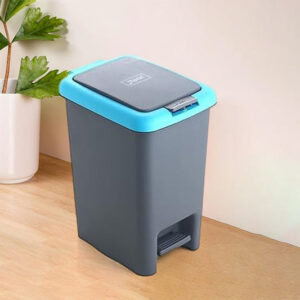 Apex Plastic Push N Pedal Dust Bin |...