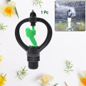 Rotating Irrigation Sprinkler Plastic Spray Nozzle, Butte...