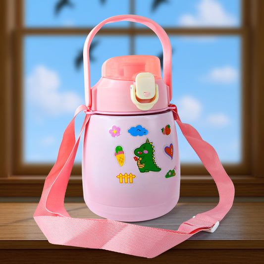 Stainless Steel Vacuum Insulated Water Bottle with Handle...