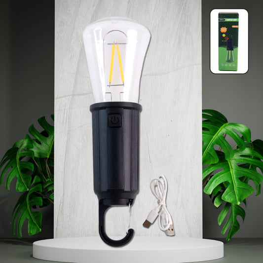 Solar & USB Rechargeable LED Hanging Camping Bulb...
