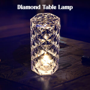 Diamond table lamp Candles for Home Decoration, Crystal...