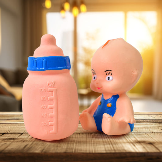 Baby And Bottle Squeeze Chu Chu Fun Toy...