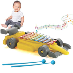 Musical Car Piano Xylophone Toy, Plastic Car Xylophone...