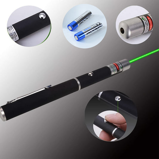 High-Power Laser Pointer Pen with 2 AA Batteries...