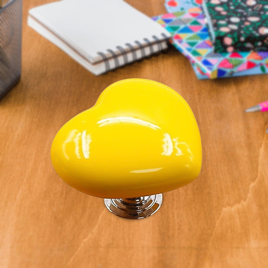 Multipurpose Cabinet Door Handle Drawer, Heart-shaped Kno...