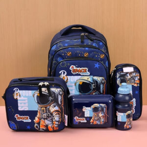 5 in 1 School Bag Includes lunch bag,...
