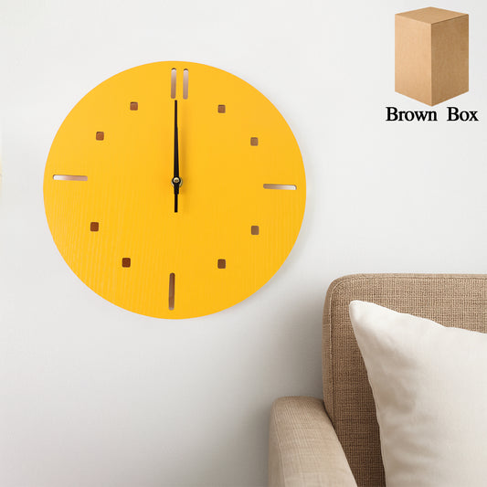 Modern Round Wall Clock Stylish and Silent Non-Ticking...