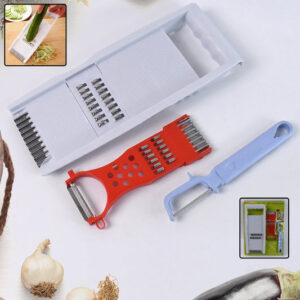 3 in 1 Kitchen Set: Grater Base, Slicing...