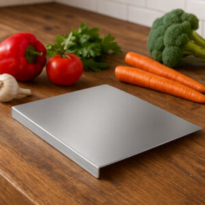 Premium Stainless Steel Anti-Bacterial Chopping Board for...