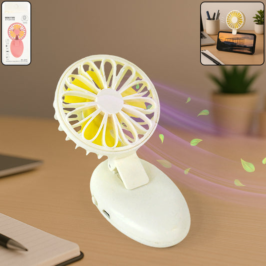 Mini USB Handheld Fan, Portable Rechargeable Mini Fan...