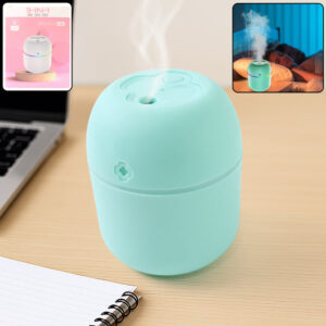 Portable Mini USB Humidifier with Light, Cool Mist...