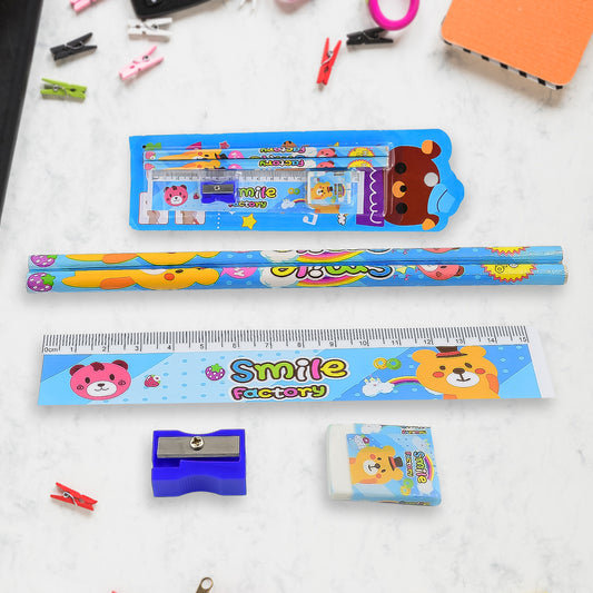 Cartoon Wooden Pencil Set for Kids Boys Return...