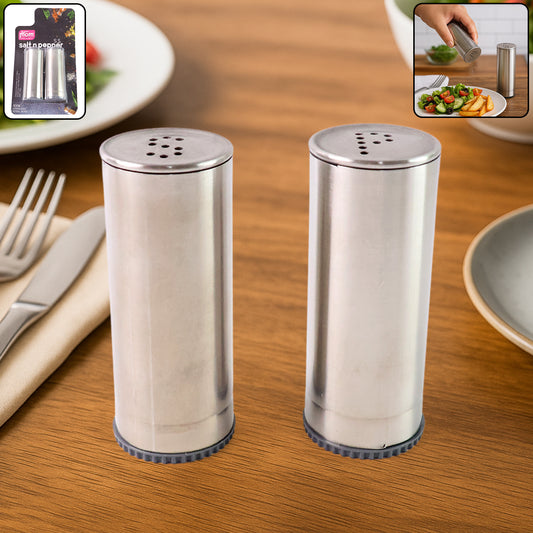 Supermom Stainless Steel Salt and Pepper Shaker Set...
