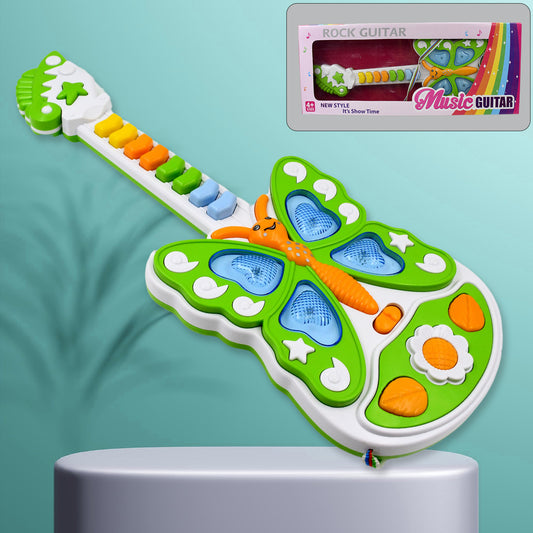 Butterfly Guitar Toy with Light and Music Toy...