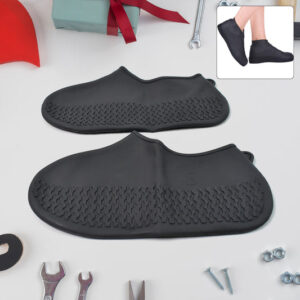 Non-Slip Silicone Reusable Waterproof Rain Shoes Covers (...