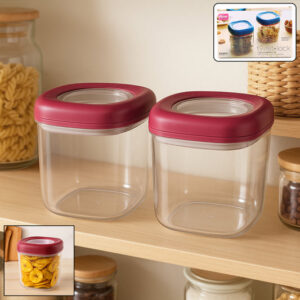 Supermom Transparent Twist Lock Kitchen Storage Container...