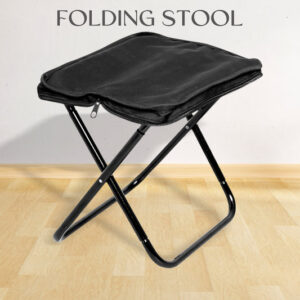 Folding Camping Stool Collapsible Camp Stool Portable Sea...