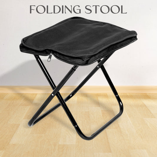 Folding Camping Stool Collapsible Camp Stool Portable Sea...