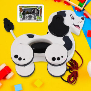 Dog Pull Along Toddler Toy with Attractive Design...