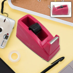 Plastic Tape Dispenser & Cutter for Home, Office...