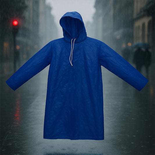 Large Durable Waterproof Hooded Raincoat For Men (1...