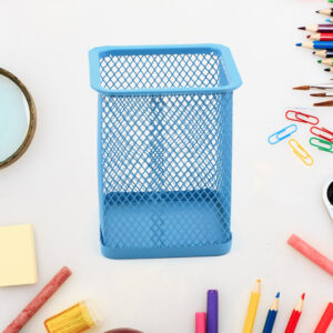 Pen Holder for Desk, Metal Mesh Holder (1...
