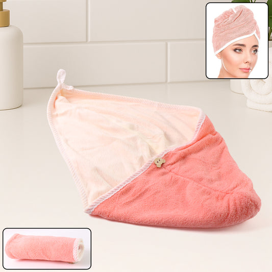 Hair Drying Magic Hair Cap Towel Wrap for...