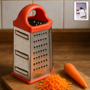 Supermom 7-in-1 Heavy Duty Stainless Steel Box Grater...