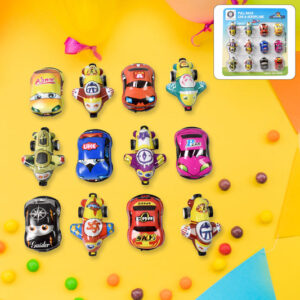 Mini Pull Back Car & Aeroplane PVC Plastic...