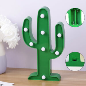 LED Cactus Light, LED Desk Lamp, LED Table...