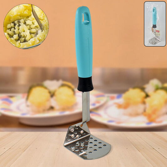 Apex L-Handle Stainless Steel Potato Masher Ergonomic Gri...
