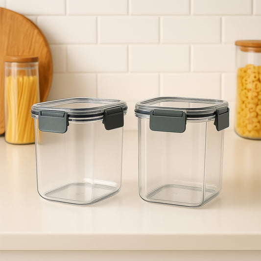 Apex Press N’ Lock Airtight Food Storage Container...
