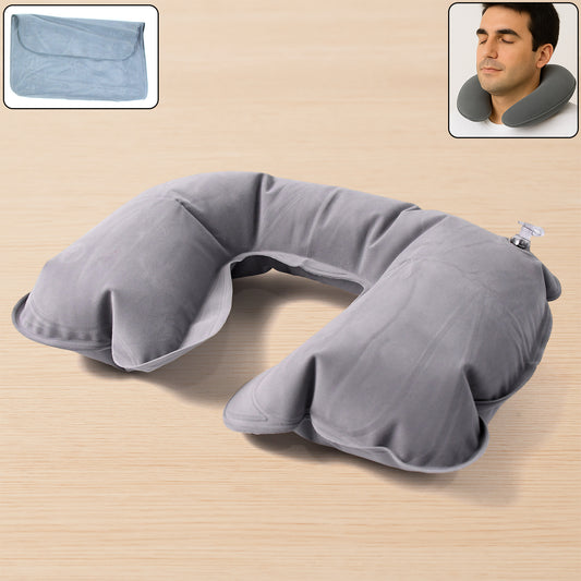 Inflatable & Foldable, Pillow U Shape Air Cushion...