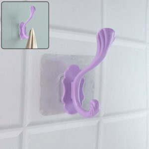 Self-Adhesive Heavy Duty Decorative Wall Hook (1 Pc)