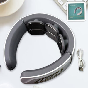 6 Heads Smart Electric Neck and Back Pulse...
