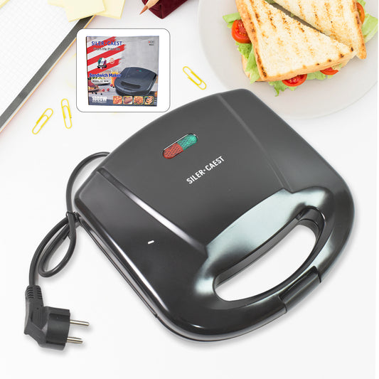 Sandwich Maker Makes Sandwich Non-Stick Plates| Easy to...