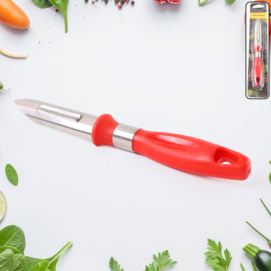 Multipurpose 2-in-1 Stainless Steel Knife & Peeler (1...