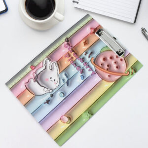 Wooden Paper Clipboard Writing Pad with Clip (1...
