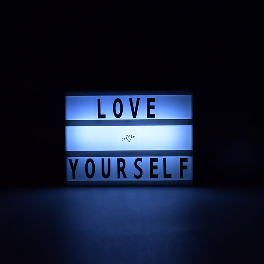 Black Mini A6 Magnetic Cinematic Light Box with...