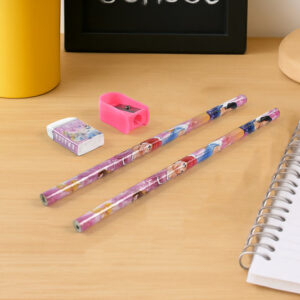 Fun & Functional! 5-in-1 Cartoon Pencil Set for...