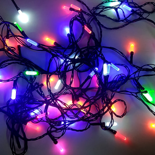 Multi-Color Festival LED String Light – Indoor &...