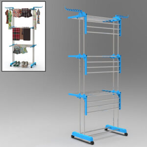 Premium Heavy Duty Stainless Steel 3 Layer Foldable...