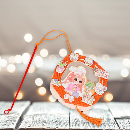 DIY Handmade Cartoon Paper Lanterns – Antique Hollow-Out...